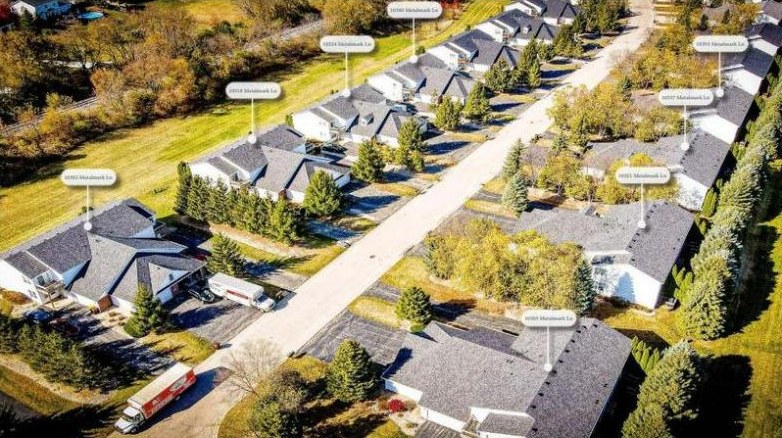 Roscoe Townhomes aerial